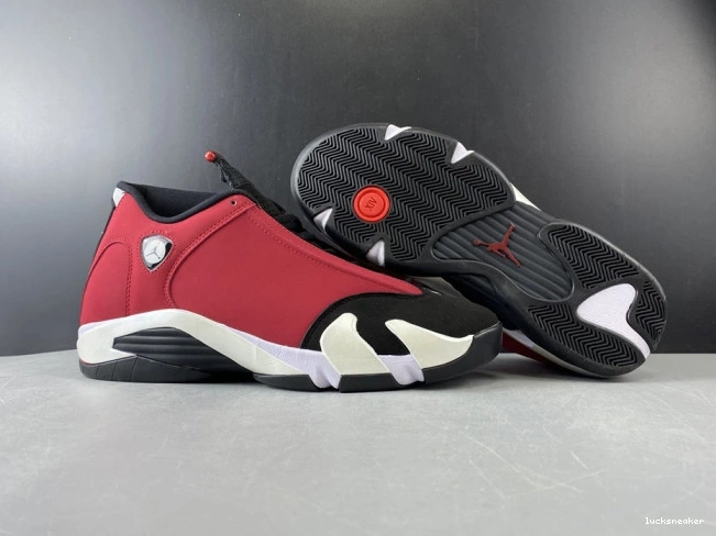 Reps LUCY AIR RETRO 14 RED TORO 487471-006 GYM JORDAN 0717
